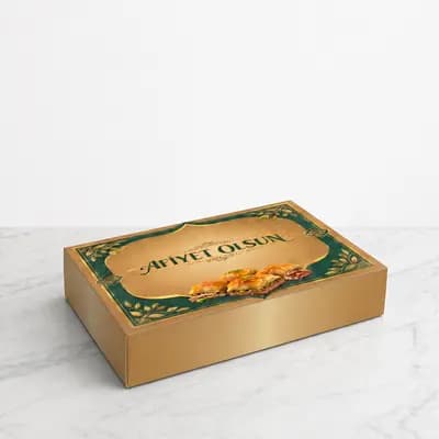 1000 gr Baklava Kutusu - kapalı