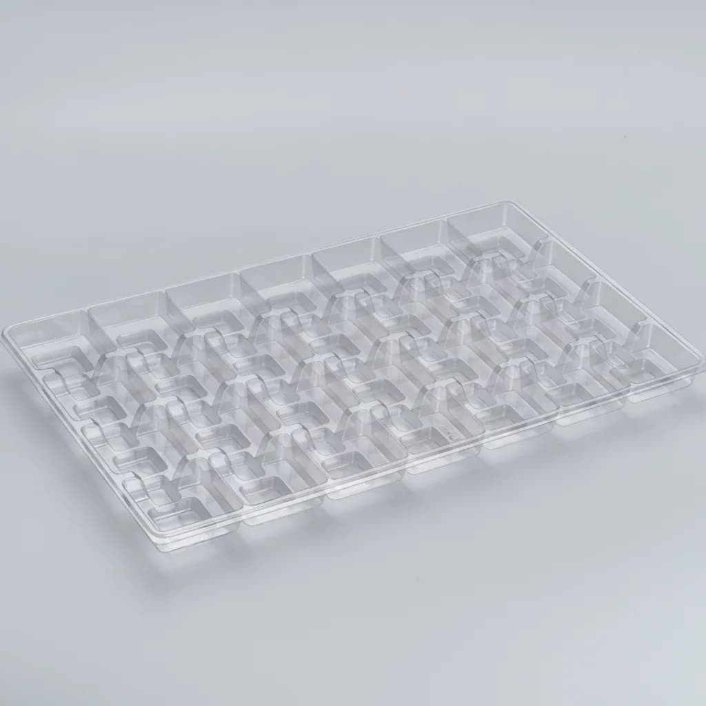 28-compartment chocolate box insert